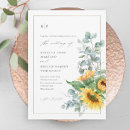 Search for sunflower wedding invitations Elegant