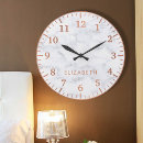 Search for faux marble clocks White