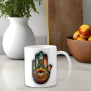Search for hamsa mugs Hebrew