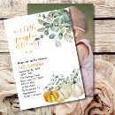 Search for our little pumpkin is turning one invitations Elegant