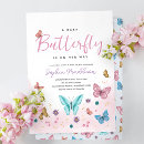 Search for butterfly baby invitations Cute
