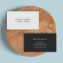 Search for off white business cards Simple