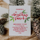 Search for luncheon christmas invitations Festive