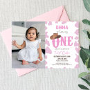 Search for vintage 1st birthday invitations Girl