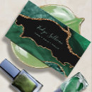Search for green and black business cards Elegant