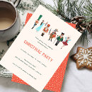 Search for fa la la la la invitations Red