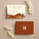 Search for desert rsvp cards Western