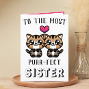 Search for a sister cat birthday cards Kitten