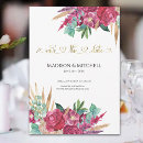 Search for hot pink save the dates Botanical
