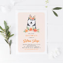 Search for siberian husky dog invitations Cute