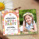 Search for flower power birthday invitations Hippie birthday party