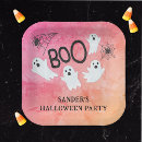 Search for pink halloween plates Ghost