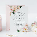 Search for magnolia bridal shower invitations Watercolor
