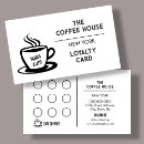 Search for barista business cards Coffee shop