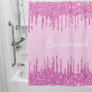 Search for pink shower curtains sparkle
