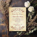 Search for red wedding invitations Elegant