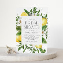 Search for lemon bridal shower invitations Summer