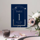 Search for silver table cards Celestial