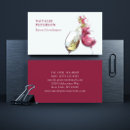 Search for white wine business cards Sommelier