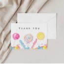 Search for candy thank you cards Lollipops