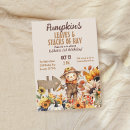 Search for fall pumpkin birthday invitations Sunflower
