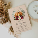 Search for friendgiving invitations Rustic fall pumpkin