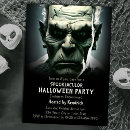 Search for frankenstein halloween invitations Creepy