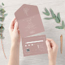 Search for earth tone wedding invitations Vintage