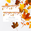 Search for acorn cards invites Watercolor