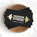Search for training business cards Bodybuilder