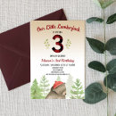 Search for lumberjack birthday invitations Boy