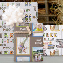 Search for cow and chicken wrapping paper Pig