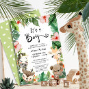 Search for jungle baby shower invitations Floral