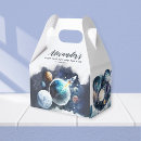 Search for space rocket favour boxes Watercolor