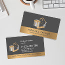 Search for paintings business cards Logo