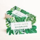 Search for plant nursery business cards Tropical