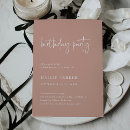 Search for neutral birthday invitations Elegant