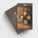 Search for cappuccino business cards Professional