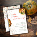 Search for lil pumpkin baby shower invitations Gender neutral