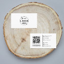 Search for social media icons business cards Black and white