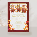 Search for squirrel birthday invitations Fall