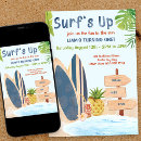 Search for surf party invitations Surfing