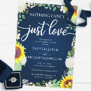 Search for sunflower wedding invitations Calligraphy