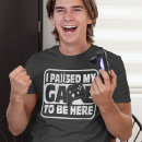 Search for pause tshirts Gamer