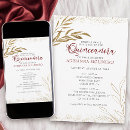 Search for wine quinceanera invitations For her