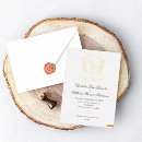 Search for gilded floral invitations White