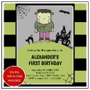 Search for frankenstein birthday invitations Cute