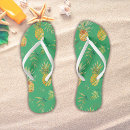 Search for pineapple flipflops Watercolor