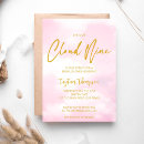 Search for cloud nine invitations Pink