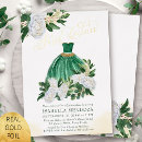 Search for foil quinceanera invitations Floral